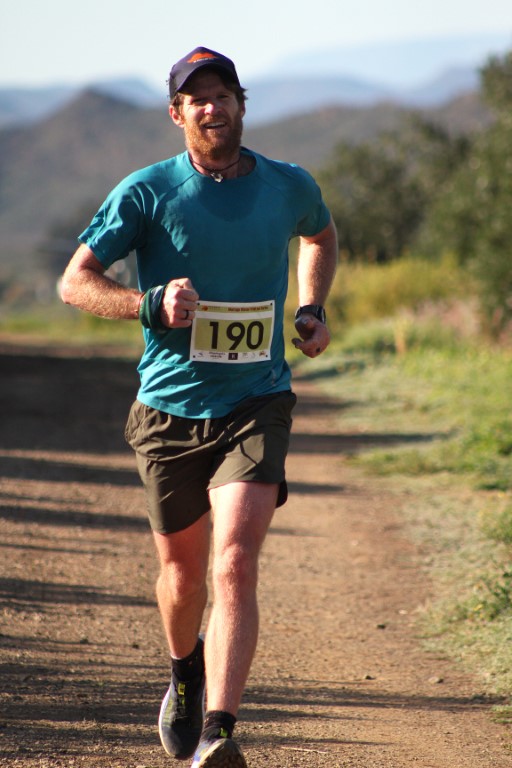 man running